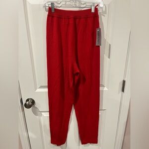 Amanda Smith NWT Lambswool Blend Red Pants Size Small